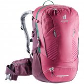 Deuter Trans Alpine 28 SL (3200121) ruby-blackberry + DÁREK DLE VÝBĚRU!