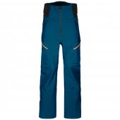 Ortovox 3L GUARDIAN SHELL PANTS M petrol blue + DÁREK DLE VÝBĚRU!