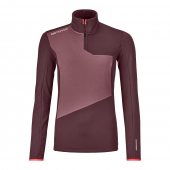Ortovox FLEECE LIGHT ZIP NECK W winetasting + DÁREK DLE VÝBĚRU!
