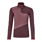 Ortovox FLEECE LIGHT ZIP NECK W winetasting + DÁREK DLE VÝBĚRU!