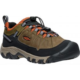 KEEN TARGHEE IV LOW WP JR dark olive/gold flame