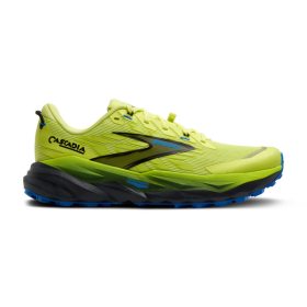 Brooks Cascadia 19 sunny lime/black/blue